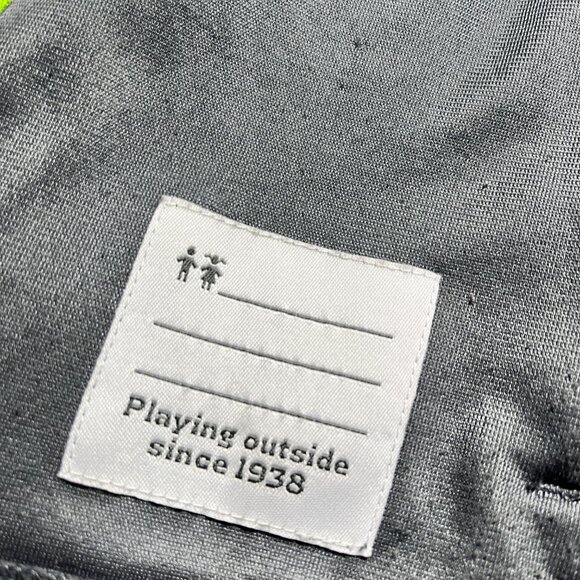 Gray Boys Size M Columbia Fall Jacket with Neon Green Zipper - Picture 11 of 16